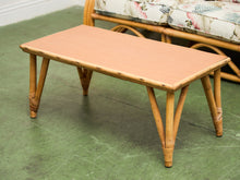 Load image into Gallery viewer, Formica Bamboo Coffee Table