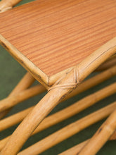 Load image into Gallery viewer, Pretzel Rattan Formica Side Table