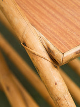 Load image into Gallery viewer, Pretzel Rattan Formica Side Table