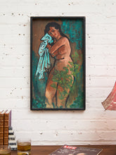 Load image into Gallery viewer, Modernist Figurative Expressionism After the Bath Painting