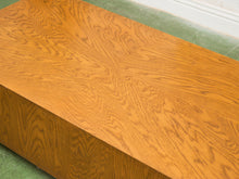 Load image into Gallery viewer, 1970’s Oak Plinth Coffee Table