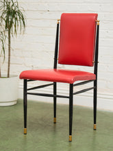 Load image into Gallery viewer, Red 50’s Accent Dining or Desk Chair