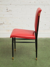 Load image into Gallery viewer, Red 50’s Accent Dining or Desk Chair