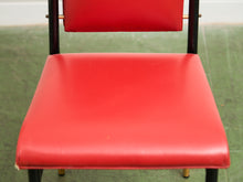 Load image into Gallery viewer, Red 50’s Accent Dining or Desk Chair
