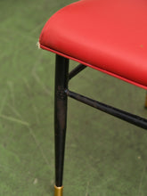 Load image into Gallery viewer, Red 50’s Accent Dining or Desk Chair