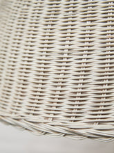 Load image into Gallery viewer, White Wicker Chic Cosmic Revival Floor Lamp