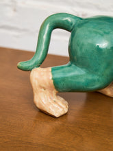 Load image into Gallery viewer, Rare Majolica Monkey Chinese Porcelain Figurine