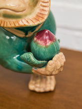 Load image into Gallery viewer, Rare Majolica Monkey Chinese Porcelain Figurine