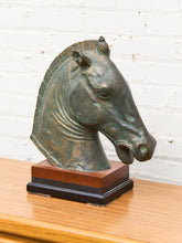 Load image into Gallery viewer, Antique Horse Head Statue, Circa 1920’s  Sculpture of the "Medici Riccardi" Horse's Head