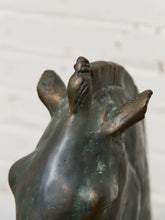 Load image into Gallery viewer, Antique Horse Head Statue, Circa 1920’s  Sculpture of the "Medici Riccardi" Horse's Head