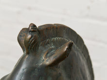 Load image into Gallery viewer, Antique Horse Head Statue, Circa 1920’s  Sculpture of the "Medici Riccardi" Horse's Head