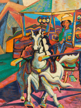 Load image into Gallery viewer, 1985 Original Abstract Painting by Tracy Mark