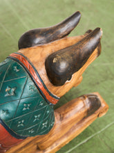 Load image into Gallery viewer, Asian Vintage Super Rare Hand-Carved Wooden Rocking Pig