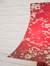 Load image into Gallery viewer, Pagoda 1950’s Red Asian Pottery Lamp By Haeger