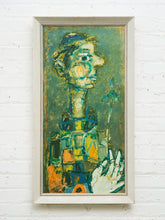 Load image into Gallery viewer, Abstract Portrait with Flower