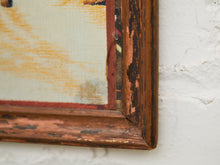 Load image into Gallery viewer, Vintage Japan Silk Hand Embroidered Tapestry Torii Shinto Shrine Gate & Minks Bridge