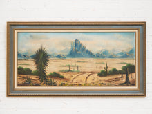 Load image into Gallery viewer, Vintage Desert Painting by Nist