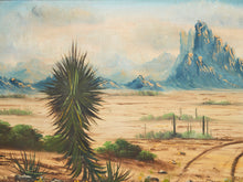 Load image into Gallery viewer, Vintage Desert Painting by Nist