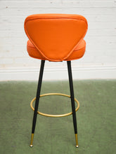 Load image into Gallery viewer, Orange Bar Stools