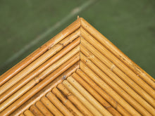 Load image into Gallery viewer, Post Modern Chunky Leg Sculptural Reeded Coffee Table