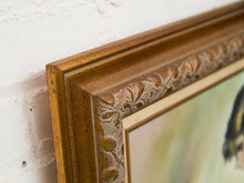 Load image into Gallery viewer, Girl in Golden Dress Ballerina Oil Painting