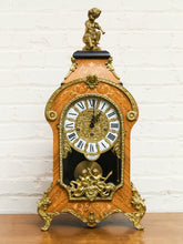 Load image into Gallery viewer, Franz Hermle & Sons Marquetry Clock Mantel for Tiffany and Co.