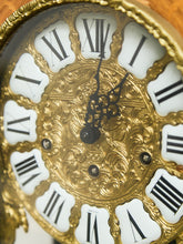 Load image into Gallery viewer, Franz Hermle & Sons Marquetry Clock Mantel for Tiffany and Co.