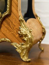 Load image into Gallery viewer, Franz Hermle & Sons Marquetry Clock Mantel for Tiffany and Co.