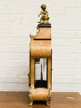 Load image into Gallery viewer, Franz Hermle & Sons Marquetry Clock Mantel for Tiffany and Co.