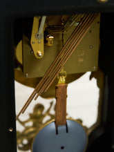 Load image into Gallery viewer, Franz Hermle & Sons Marquetry Clock Mantel for Tiffany and Co.