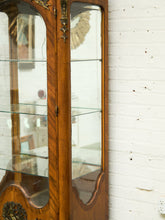 Load image into Gallery viewer, Georgian Art Deco Glass Display Curio