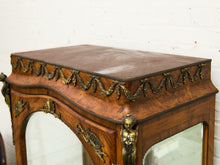 Load image into Gallery viewer, Georgian Art Deco Glass Display Curio