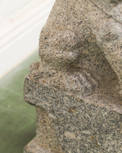 Load image into Gallery viewer, Vintage Chinese Granite Carved Foo Dog Garden Statue