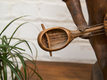 Load image into Gallery viewer, Wood Abstract Carved Musician Sculpture
