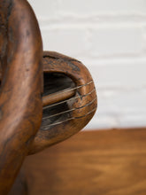 Load image into Gallery viewer, Wood Abstract Carved Musician Sculpture
