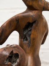 Load image into Gallery viewer, Wood Abstract Carved Musician Sculpture