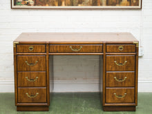 Load image into Gallery viewer, Vintage Mid-Century Accolade Drexel Campaign Desk