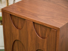 Load image into Gallery viewer, Pair of Scandi Nightstands with Plinth Base