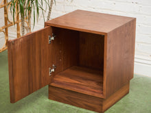 Load image into Gallery viewer, Pair of Scandi Nightstands with Plinth Base