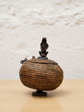 Load image into Gallery viewer, Indonesian Lombok Woven Frog Rattan Basket