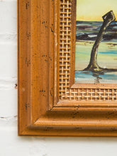 Load image into Gallery viewer, Beached Boat “Nancy” at Sunset signed Ericson