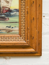 Load image into Gallery viewer, Beached Boat “Nancy” at Sunset signed Ericson