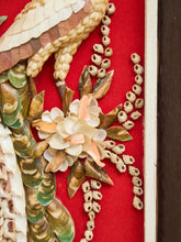 Load image into Gallery viewer, RARE - 60's Vintage PEACOCK ORIGINAL Folk Art Shadow Box SHELL #1