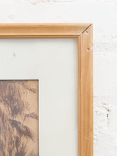 Load image into Gallery viewer, Sepia Desert Landscape with Native American Figure