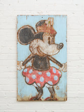 Load image into Gallery viewer, 1940’s Folk Art Minnie Mouse