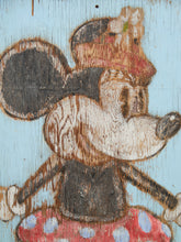 Load image into Gallery viewer, 1940’s Folk Art Minnie Mouse