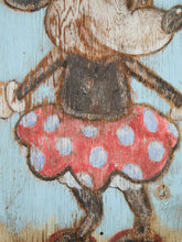 Load image into Gallery viewer, 1940’s Folk Art Minnie Mouse