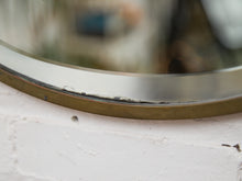 Load image into Gallery viewer, Turn of the Century Vintage Oval Beveled Mirror