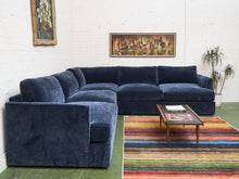 Load image into Gallery viewer, Michonne 3 Piece Corner Sofa in Amici Indigo