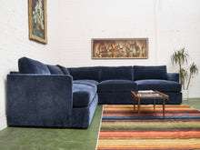 Load image into Gallery viewer, Michonne 3 Piece Corner Sofa in Amici Indigo